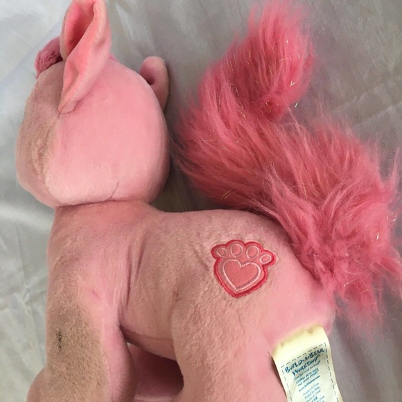 Build A Bear BABW Disney Palace Pet Aurora Pink Cat Princess Sleeping Beauty Toy - Picture 10 of 12